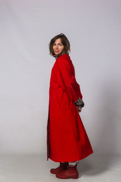 Плащ "Зое" Красный