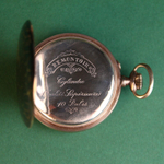 Серебряные карманные часы Remontoir Cylindre