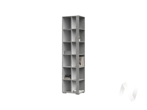 Пенал закрытый ПН 03 МС Денвер (ателье светлое/белый)