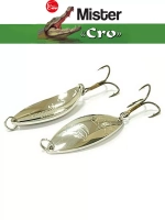 Блесна колеблющаяся для рыбалки Mister Cro КРОКОДИЛ