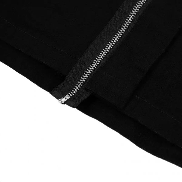 Куртка Fade Spray-Painted Assymetrical Denim серая - фото 10