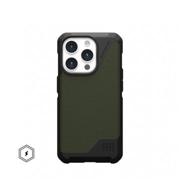 Чехол с поддержкой MAGSAFE Uag Metropolis LT ткань Kevlar для iPhone 15 Pro 6.1", цвет оливковый (Kevlar Olive)