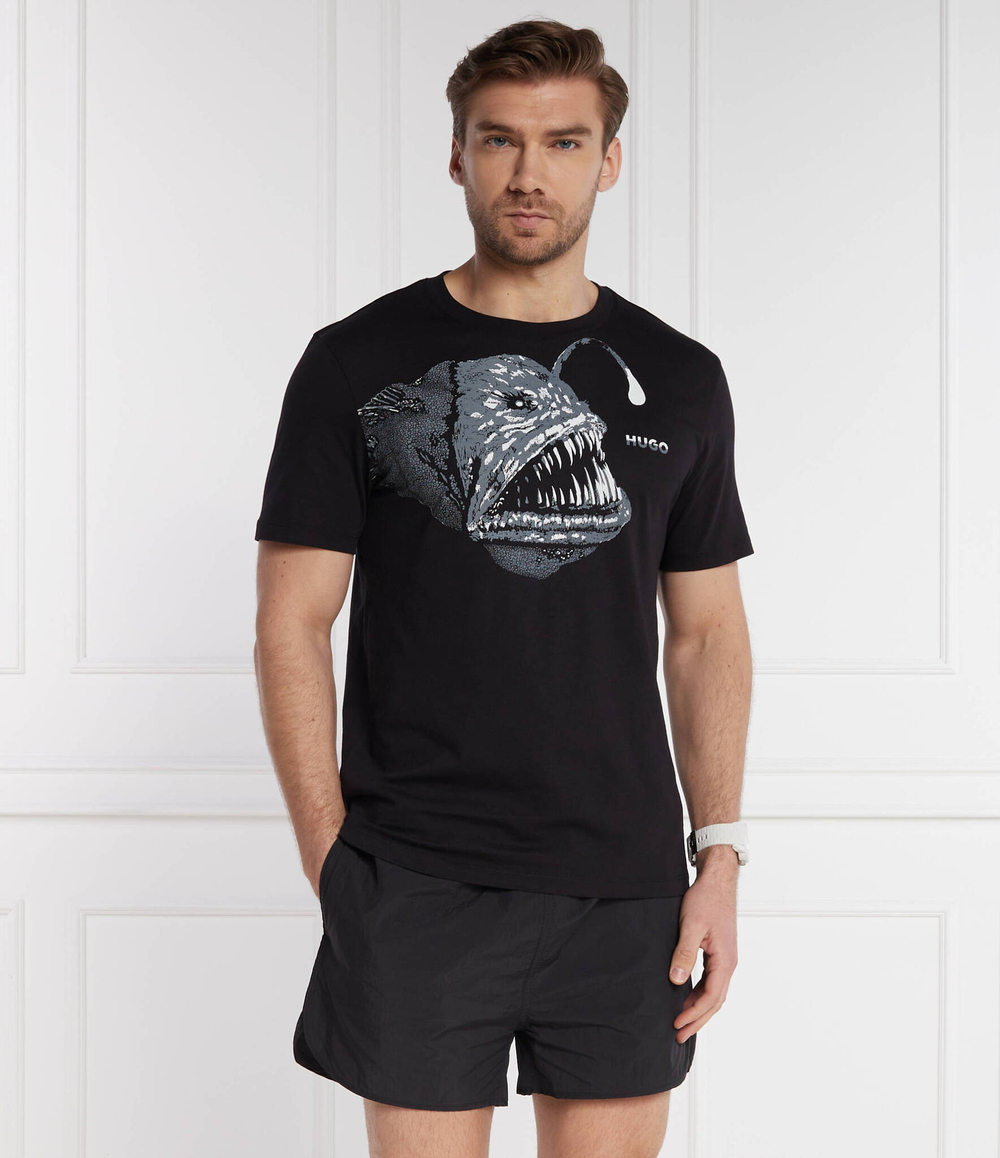Футболка Dibeach HUGO - черный(50513812)