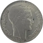 France, 20 Francs 1933 – "Turin" Series, AU