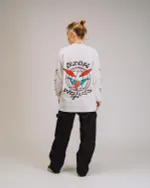 Лонгслив Подполье Sick World белый