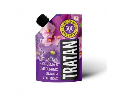 Биосостав ТРАТАН 0,5л. для выгребных ям и септиков (от обьема и запаха) 62146