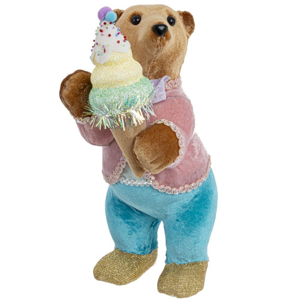 GAEM Украшение новогоднее "Медвежонок", L12 W17 H30 см, 2в.