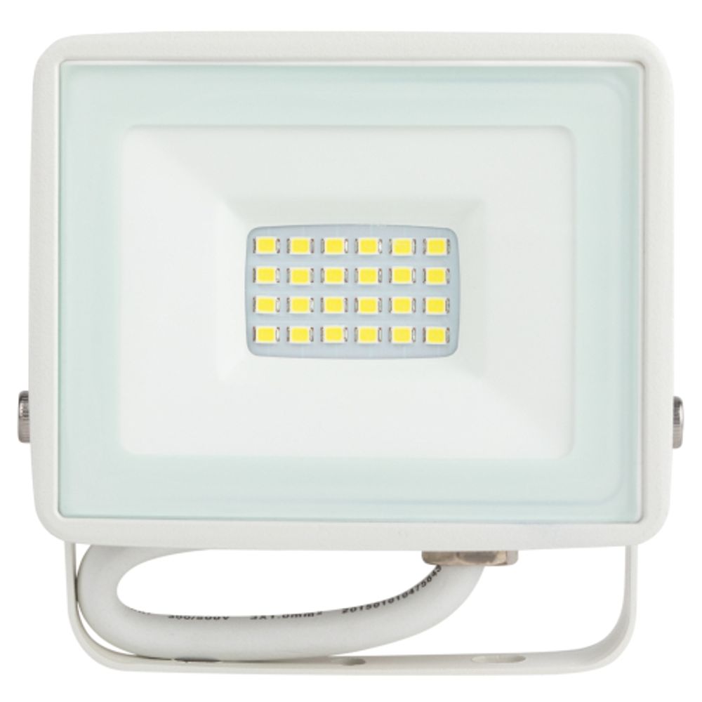 Прожектор светодиодный уличный ЭРА LPR-023-W-65K-030 30Вт 6500K 2400Лм IP65 белый