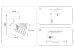 Ambrella Накладной спот с выключателем в стиле лофт Loft TR8600