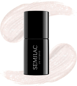 Semilac UV Hybrid Wedding Pearls - гибридный лак для ногтей, 7 ml