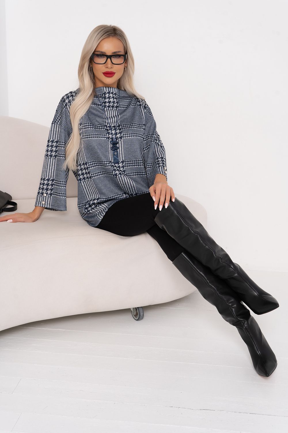 Джемпер (синий) Б11-113 Nikol