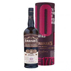 Виски Kinahan's Single Malt 10 Y.O. 0,7 л. В тубе