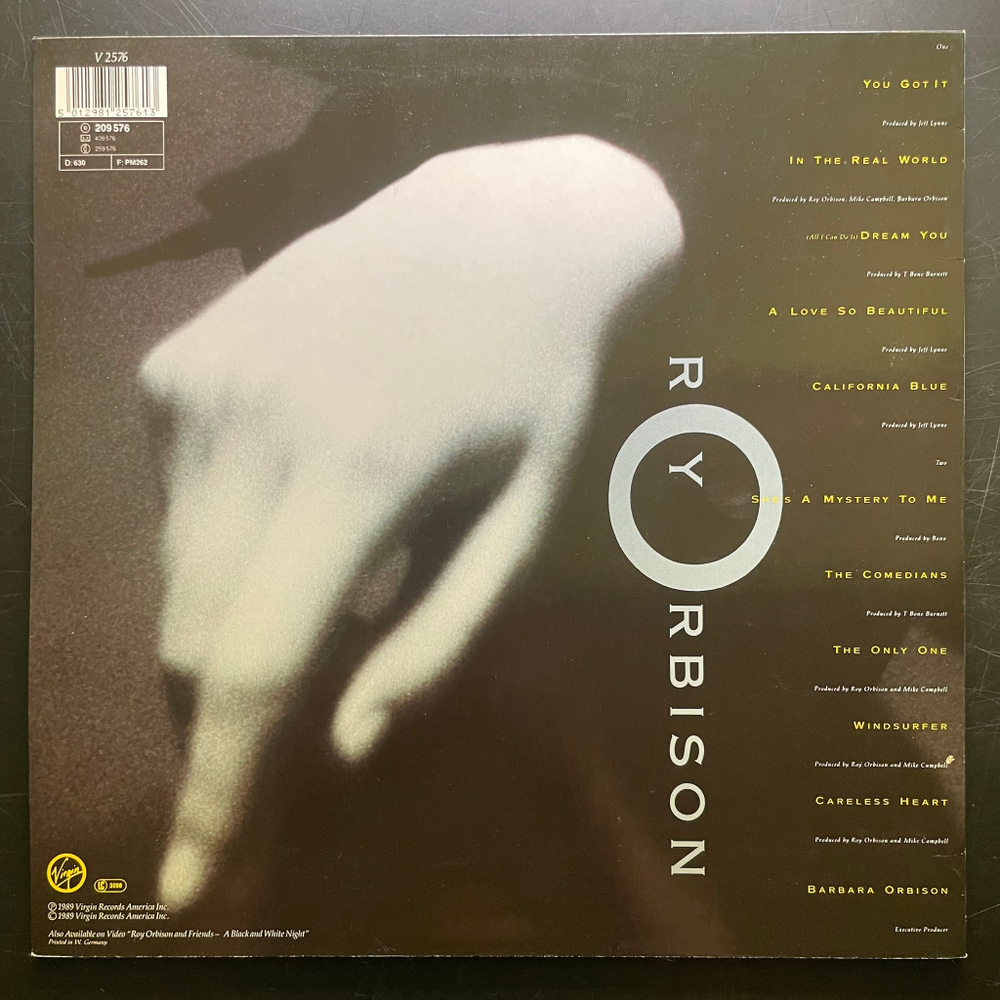 Roy Orbison- Mystery Girl (Европа 1989г.)