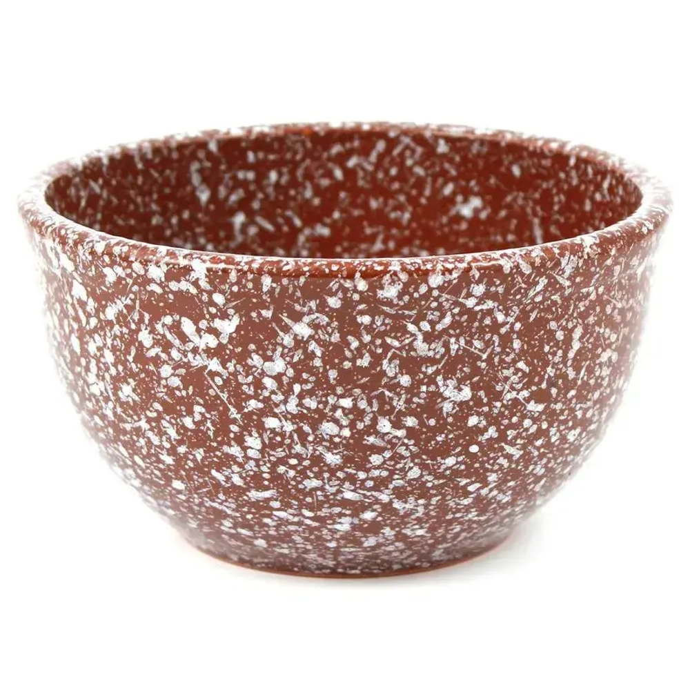 Салатник d14см, 0,5л (мрамор коричневый)1С3мк-1