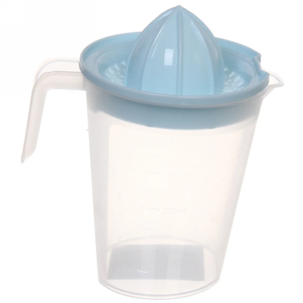 Соковыжималка пластиковая с кувшином 9*14см, микс