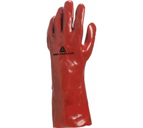 Перчатки PVC7335 с ПВХ покрытием Delta Plus PVC733510