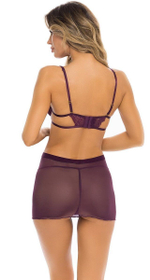 Соблазнительная сорочка Sneak Peak Chemise Set