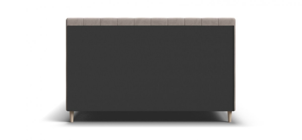 Кровать Сканди велюр Monolit латте