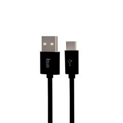 Кабель USB - Type-C 2.1A ISA 1м (100 см) (Черный)