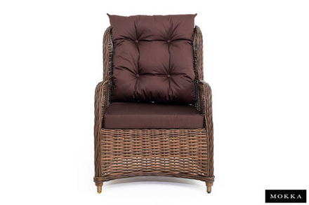 Кресло Mokka San Marino (99х60х66cм), бронзовое