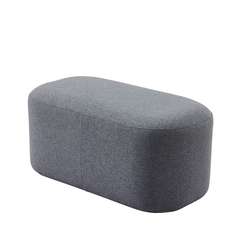 Банкетка Midnight Light 80 см темно-серая