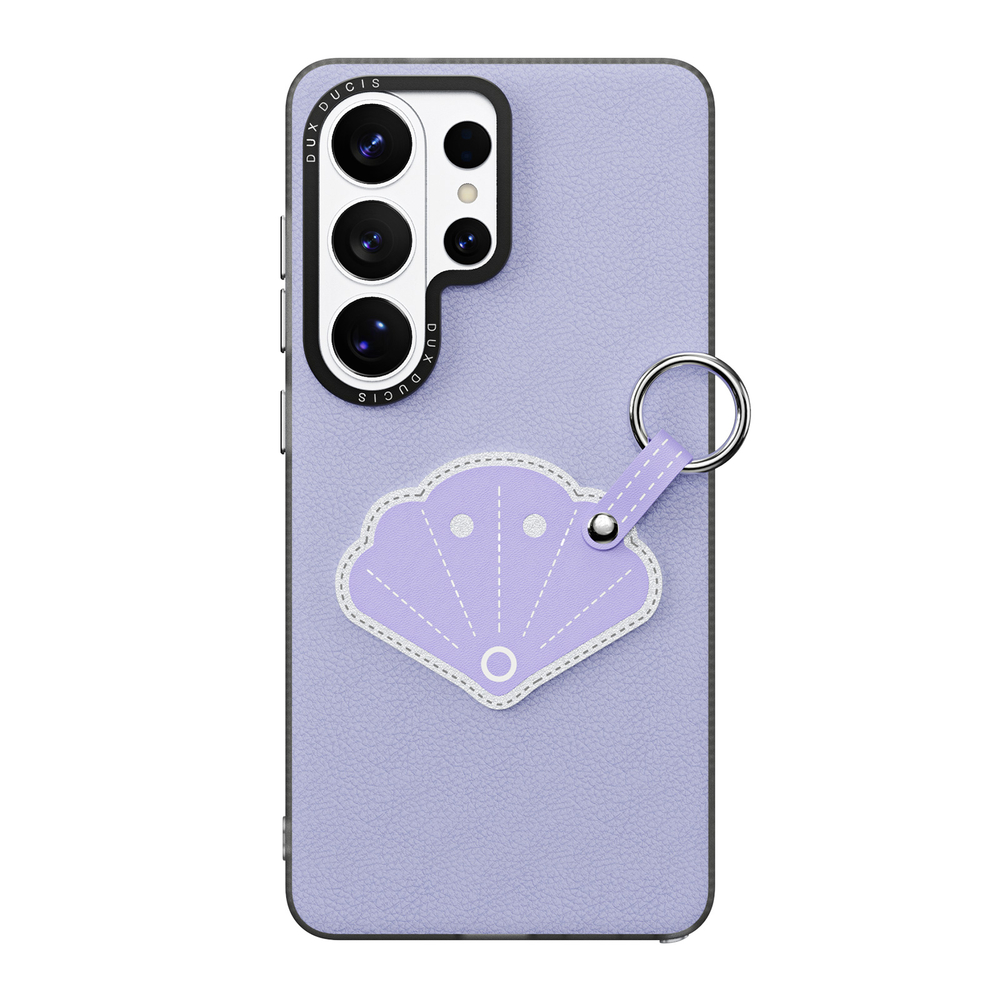 Чехол фиолетового цвета для Samsung Galaxy S26 Ultra, серия Luvy Series Case (со съемным ремешком) от Dux Ducis