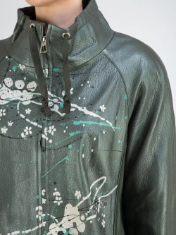 Кожаная куртка демисезонная