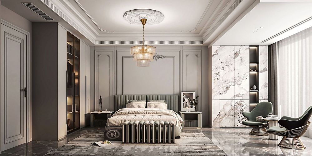 Люстра BRCH9192-55 antique brass