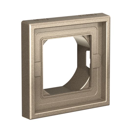 Рамка 1-м ArtGallery IP44 шампань SE GAL440501