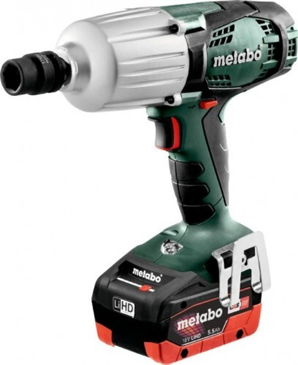 Гайковерт аккумуляторный METABO SSW 18 LTX 5,5 Ач LiHD 600 ударный 602198660