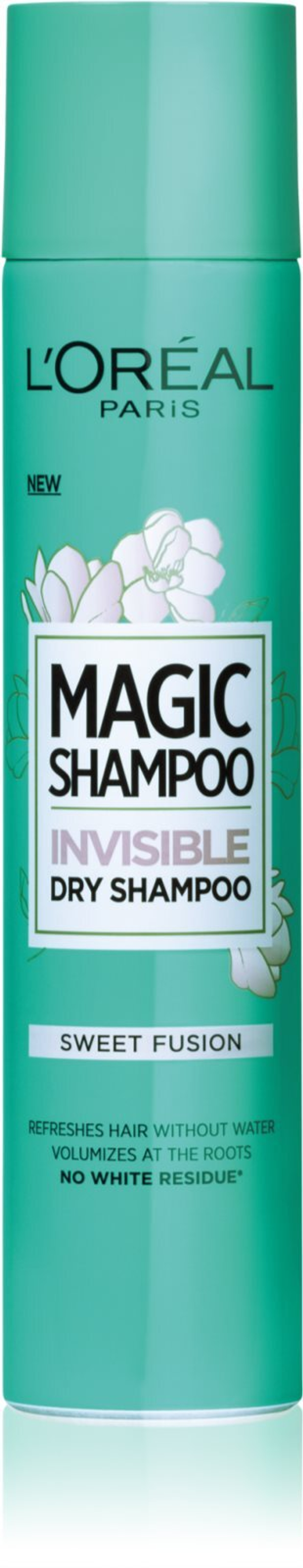L’Oreal Paris Magic Shampoo Sweet Fusion - Сухой шампунь для объема, не оставляющий белых следов /   200  ml  / GTIN 3600523606580