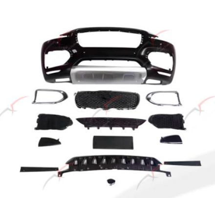 Передний бампер High Configuration для Jaguar F-Pace 2016-2020 Ягуар