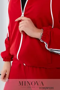 Костюм 5395-красный Minova