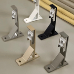 Алюминиевый карниз для штор, потолочный и настенный, однорядный / двухрядный