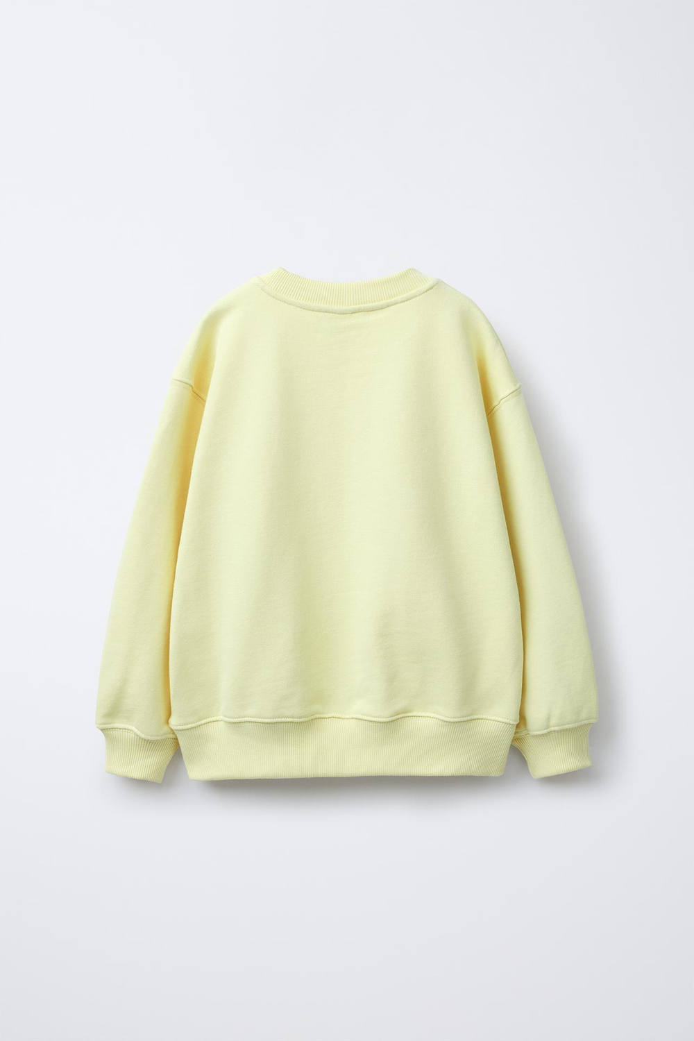 ZARA ТОЛСТОВКА С РЕЛЬЕФНЫМ ЦВЕТОЧНЫМ УЗОРОМ, СВЕТЛО-ЗЕЛЕНЫЙ