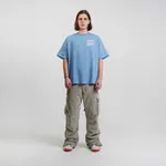 Футболка Dissident Retriever in Dusty Denim Голубая