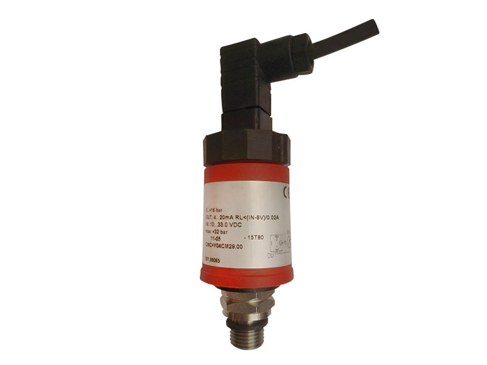 Датчик давления винтового компрессора CMC Y04CM29.00 на резьбе G 3/8&quot; диапазон 0 - 16 бар