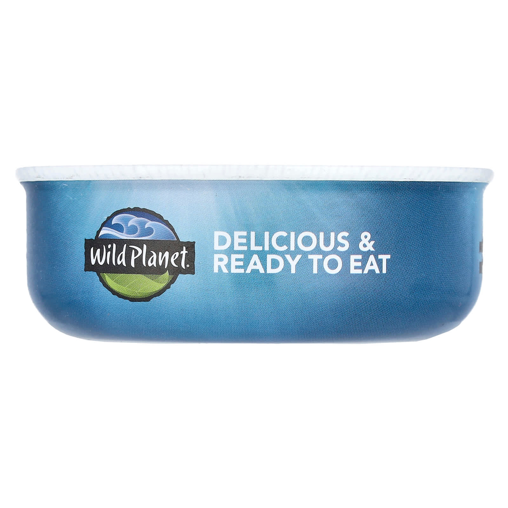 Wild Planet, Салат из белой фасоли с диким тунцом, 160 г (5,6 унции)