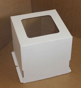 Коробка для торта гофрокартон 30*30*30 см