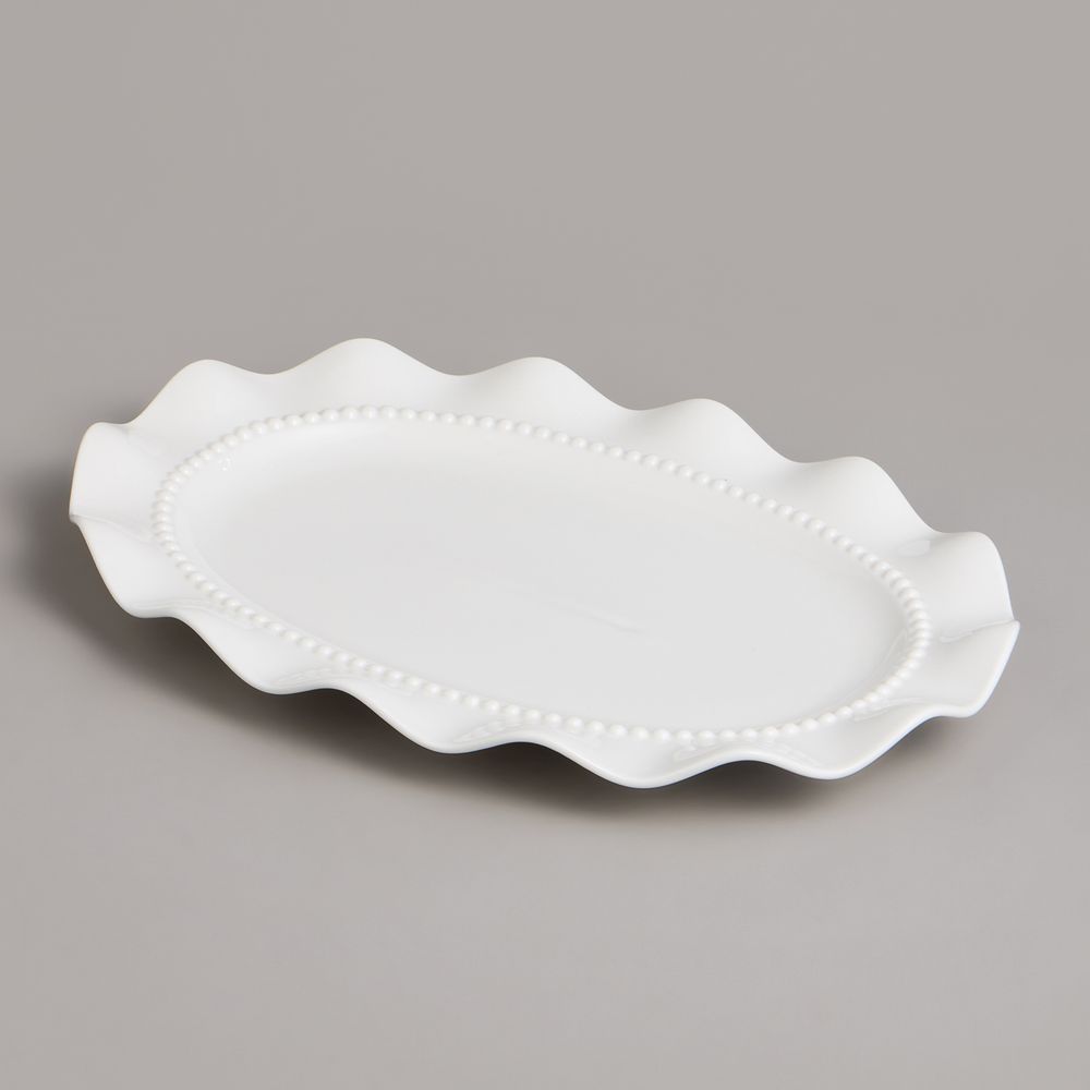 БЛЮДО LEFARD "WAVE" ОВАЛЬНОЕ 30,5*22*3 СМ