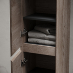 Шкаф-пенал Marmi 1.0, Marmi 2.0 подвесной, дуб галифакс натуральный 350х300х1600