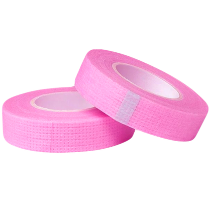 Скотч из нетканного материала с перфорацией темно- розовый
