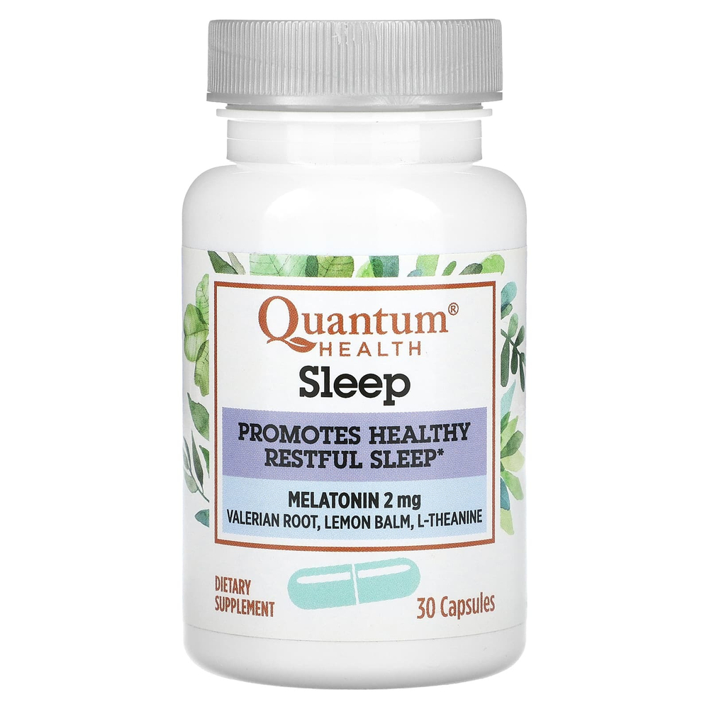 Quantum Health, Sleep, мелатонин`` 30 капсул