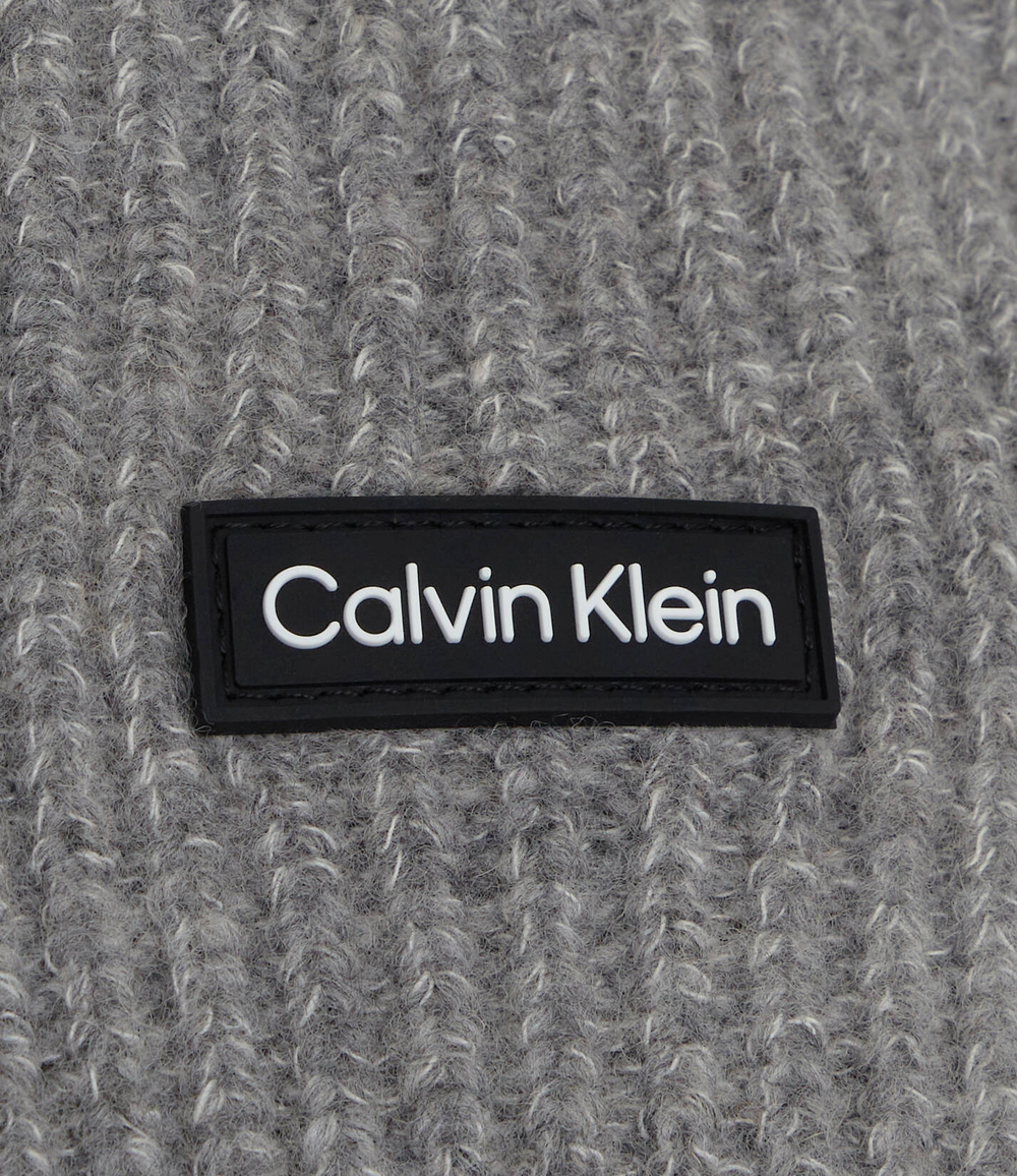 Хлопковая шапка DADDY Calvin Klein - серый(K50K510984)