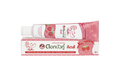 Детская йогуртовая зубная паста с Клубникой Kids Herbal Toothpaste for kids Strawberry, ТМ Twin Lotus
