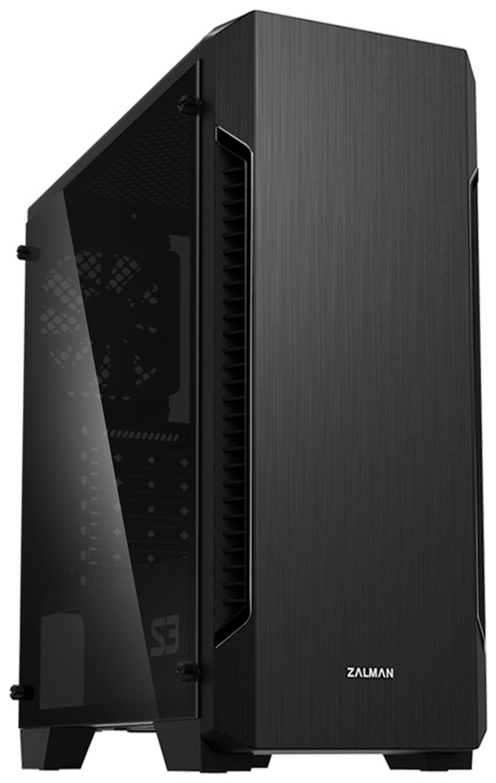 Корпус Zalman S3 TG черный