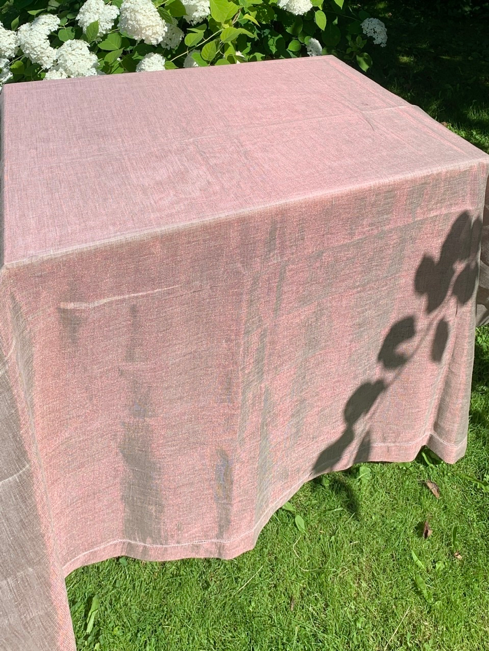 Скатерть 180x270 и 12 салфеток Palombella Zaffiro винные