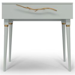 Консоль Арт Колор matte Классик Голд Серый дым матовый