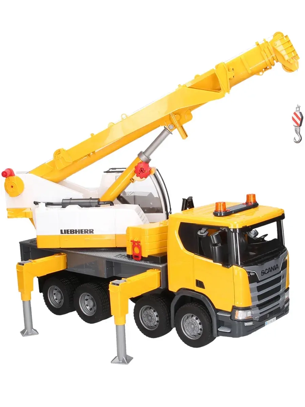 Автокран Super 560R Liebherr Scania Bruder 03571