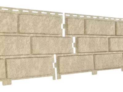 Сайдинг Ю-Пласт "Стоун-Хаус" Серия КИРПИЧ песочный